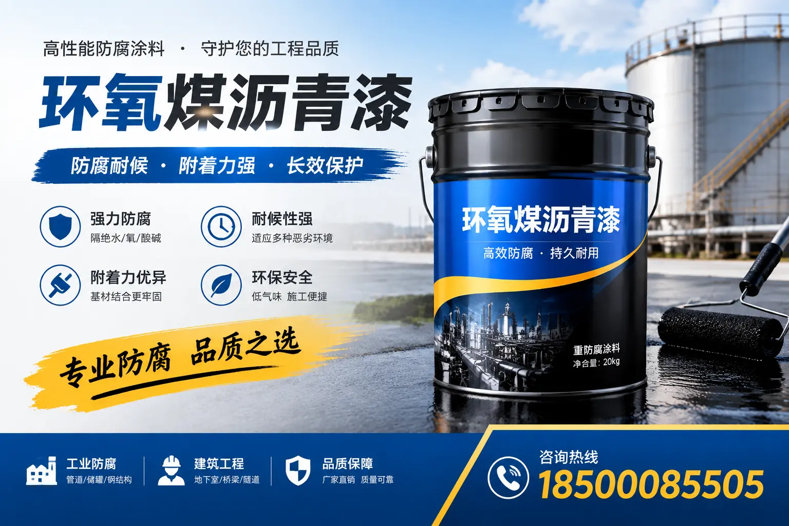 如何选择适合的环氧煤沥青漆?六安市场选型指南